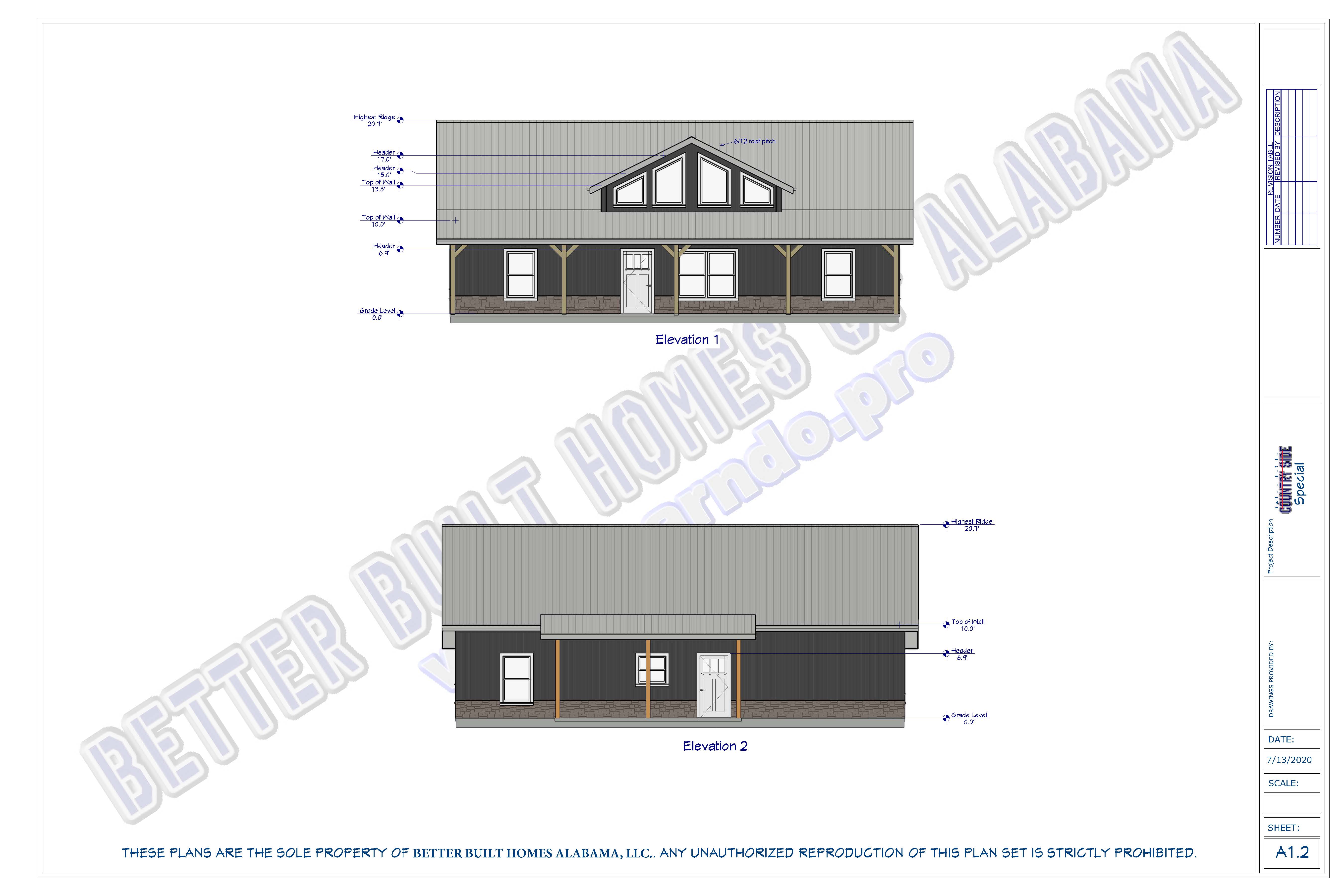 Country Life Special BARNDOMINIUM Floorplans by Better Built Homes