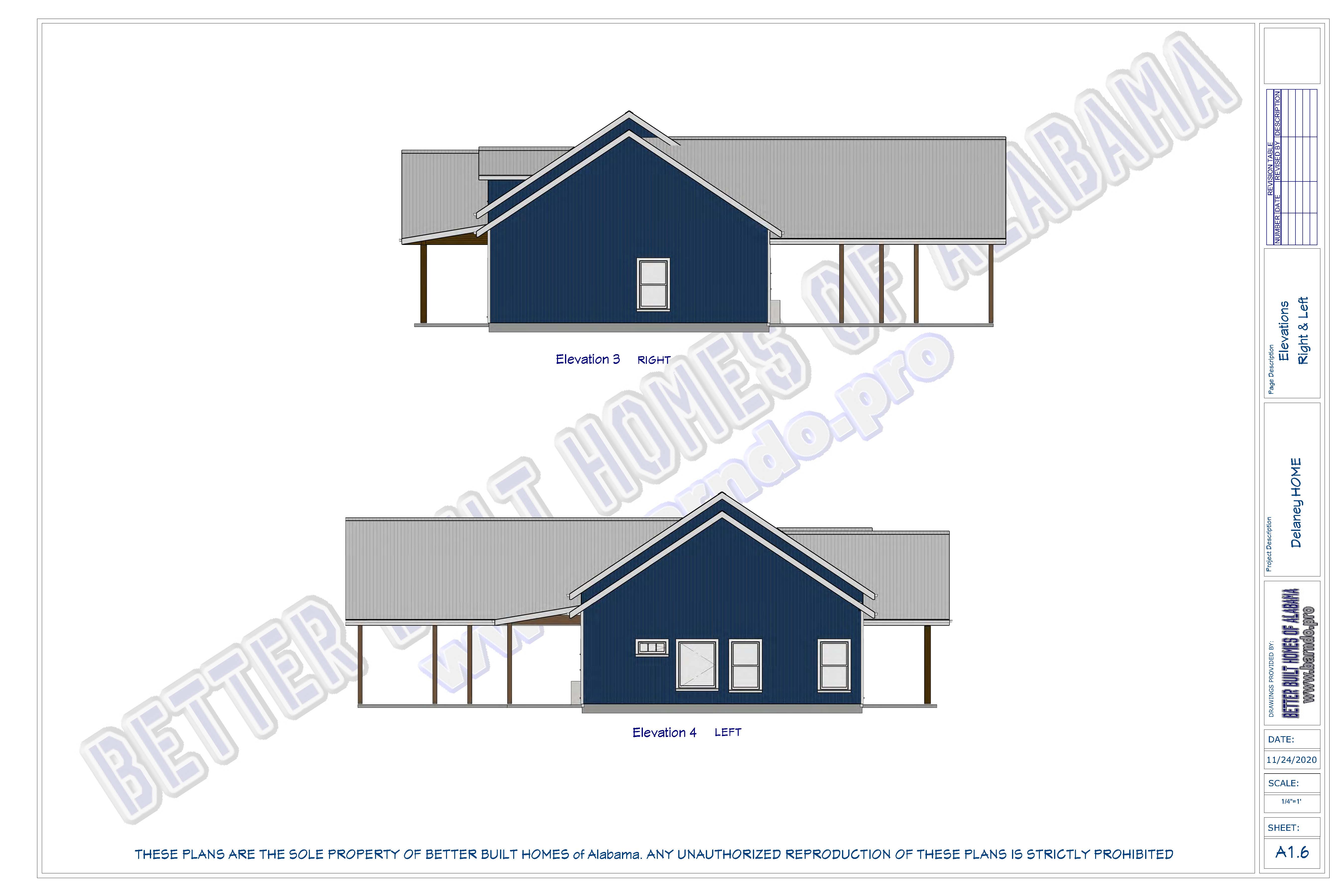 DELANEY BARNDOMINIUM Floorplans by Better Built Homes