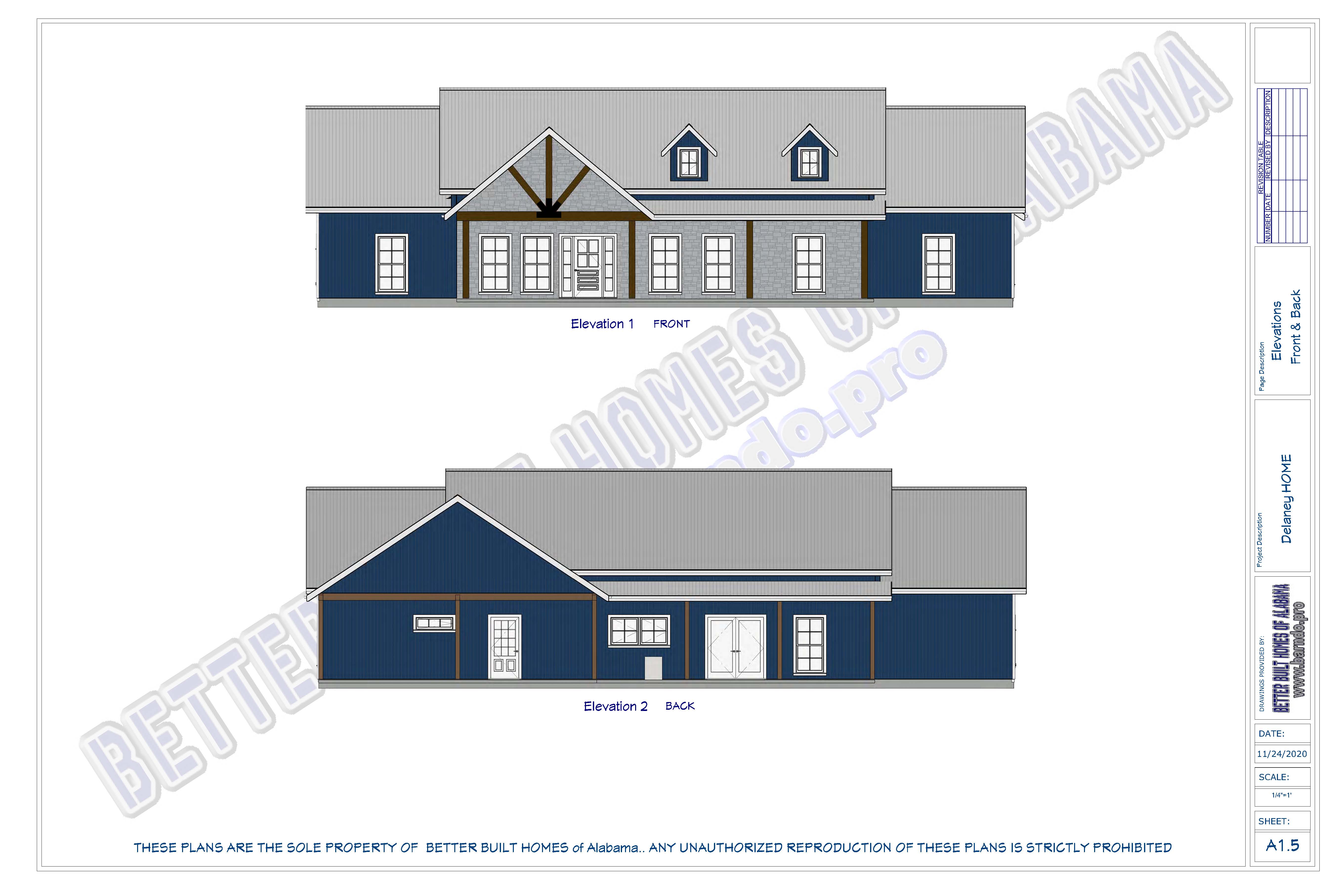 DELANEY BARNDOMINIUM Floorplans by Better Built Homes