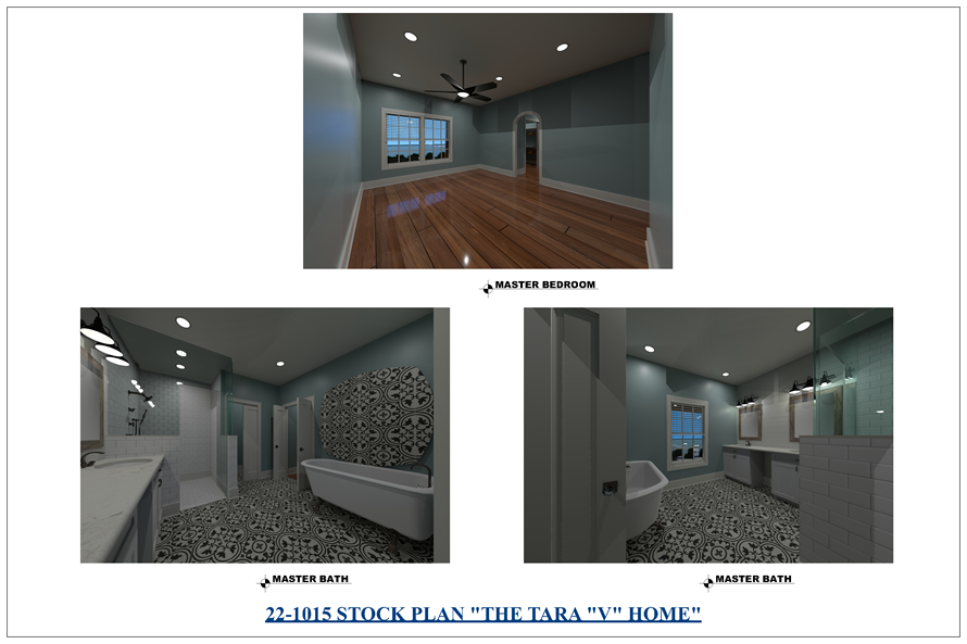 Floor Plans for the Tara V Barndominium Built By Huntsville Home Builder Better Built Homes of Alabama Sammy Brown