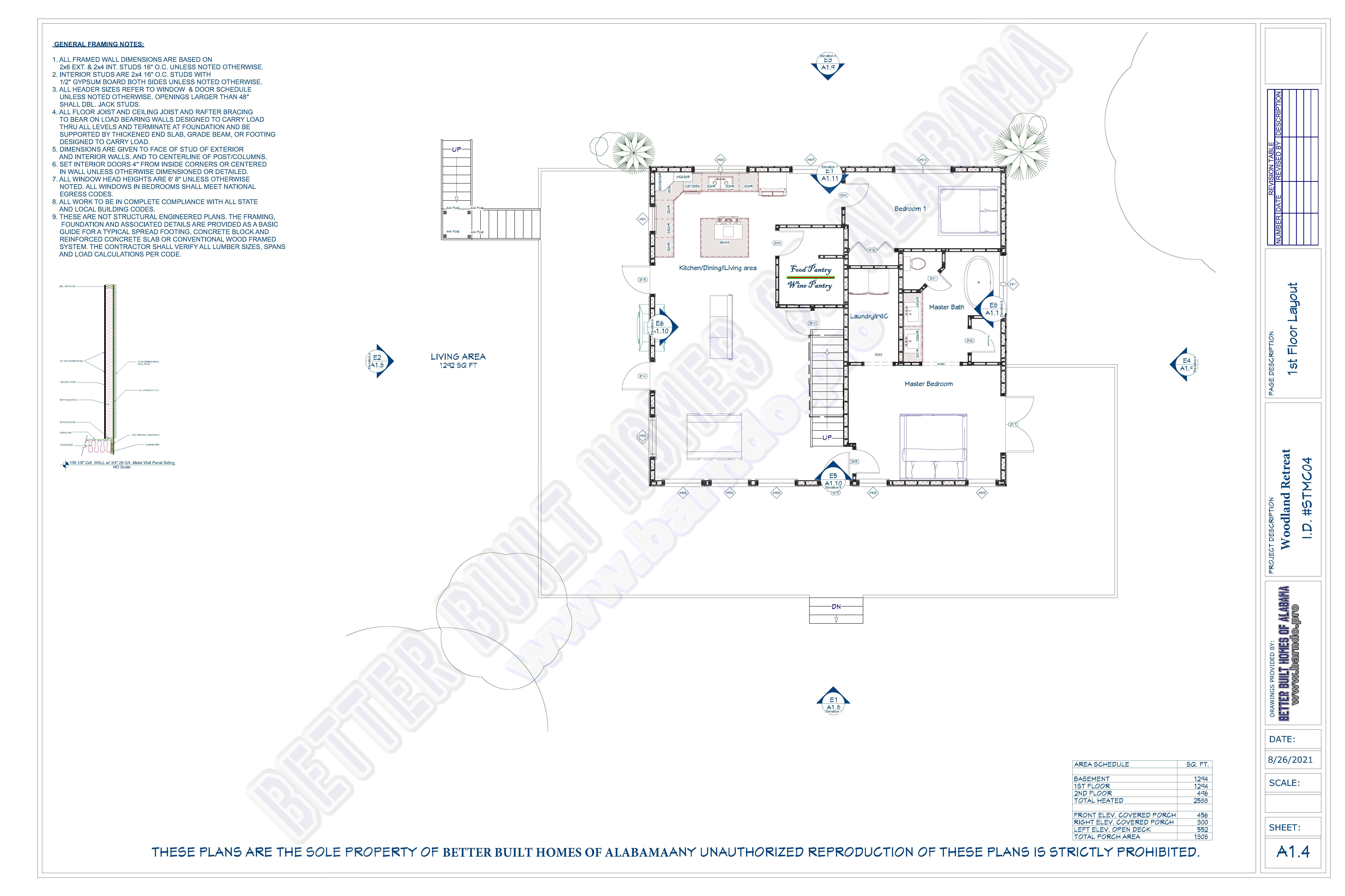 WOODLAND RETREAT BARNDOMINIUM Built by Better Built Homes of Alabama Barndo Pro