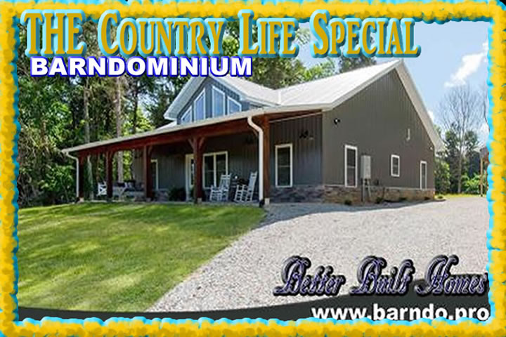 Click Now to view more on the County Life Barndominium