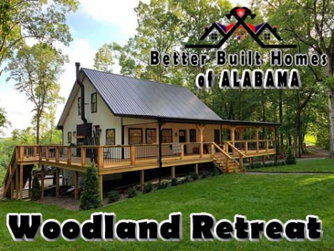 WOODLAND RETREAT BARNDOMINIUM MAKE THIS YOUR HOME BUILT BY BETTER BUILT HOMES OF ALABAMA