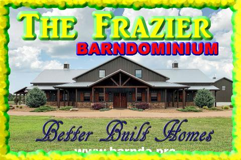 Frazier Barndominium floor plans and info on the Barndo