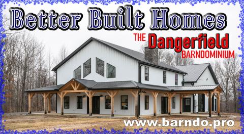 DANGERFIELD SHOPHOUSE Barndominium floor plans and info on the DANGERFIELD SHOPHOUSE Barndo