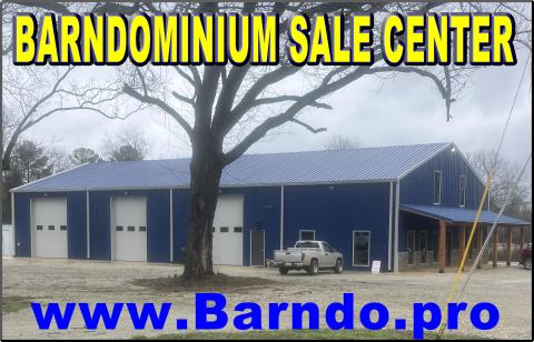 Barndominium Sale Center is Now Open in Northeast Huntsville Alabama